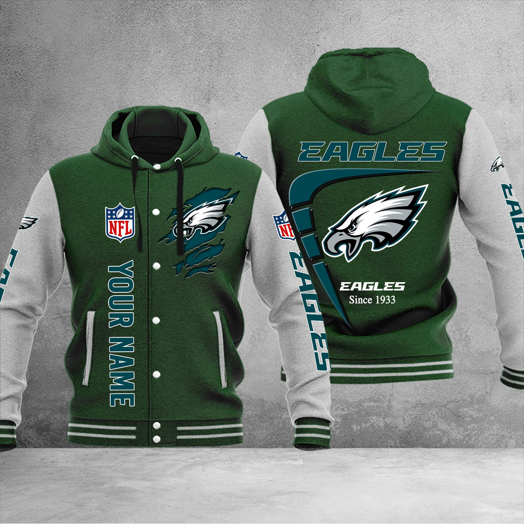 Philadelphia Eagles DMHJ0453 Full Color - Famjoys Philadelphia Eagles DMHJ0453 Full Color - Famjoys