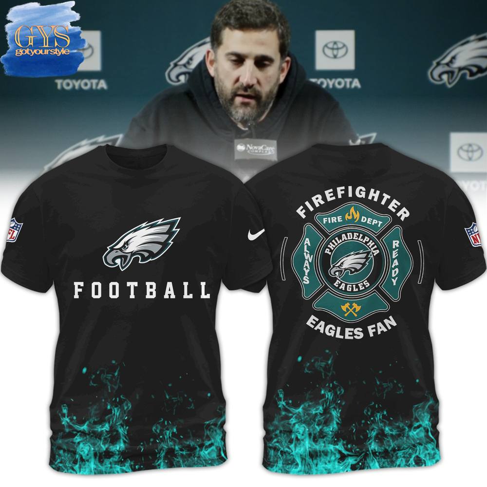 Philadelphia Eagles Fire Fighter Hoodie - Famjoys Philadelphia Eagles Fire Fighter Hoodie - Famjoys