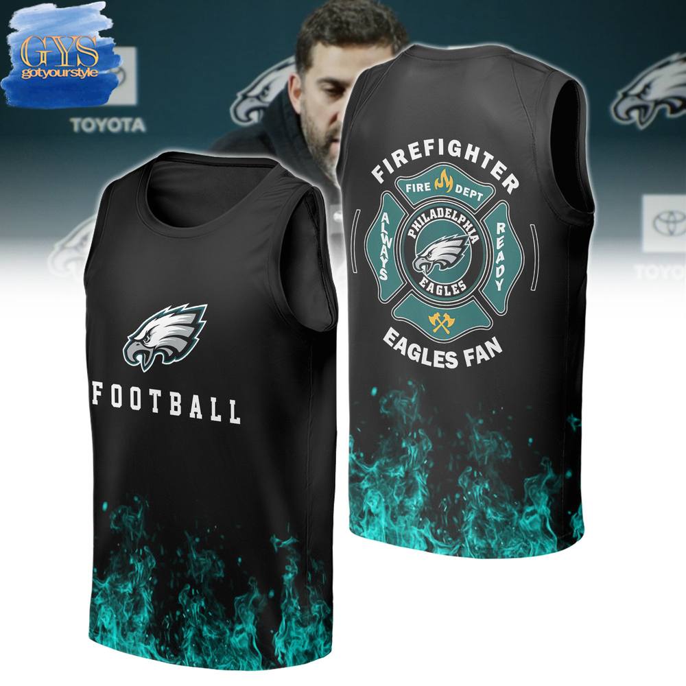 Philadelphia Eagles Fire Fighter Hoodie - Famjoys Philadelphia Eagles Fire Fighter Hoodie - Famjoys
