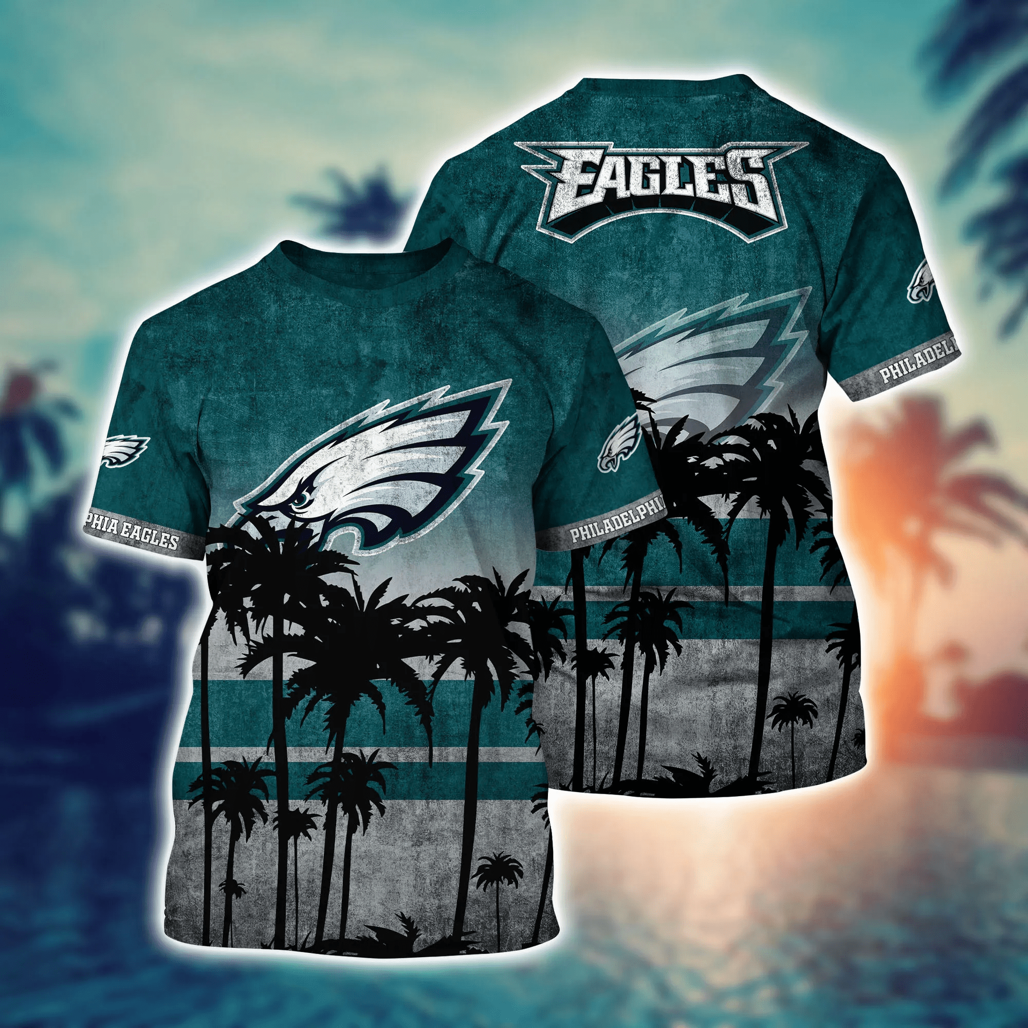 Philadelphia Eagles Hawaii Shirt Short Style Hot Trending Summer - Famjoys Philadelphia Eagles Hawaii Shirt Short Style Hot Trending Summer - Famjoys