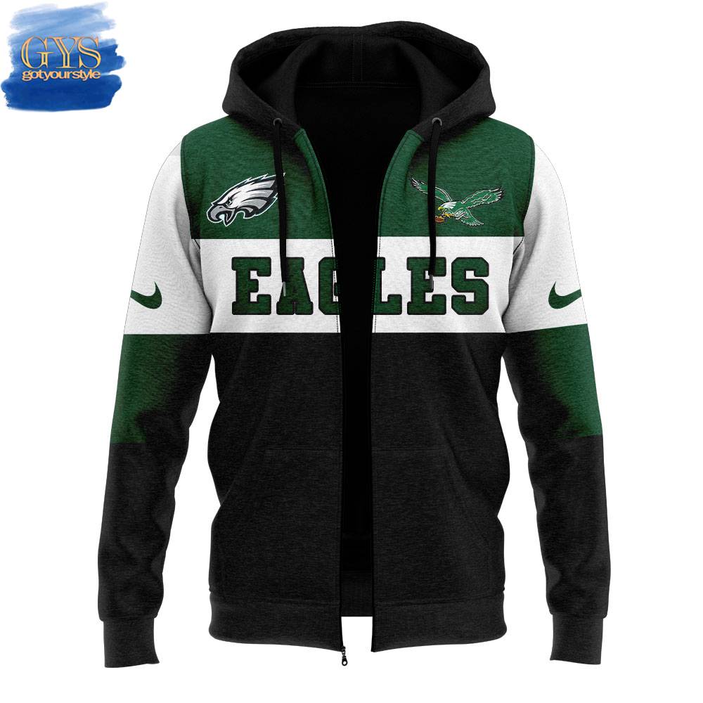 Philadelphia Eagles Lane Johnson Special Zip Hoodie - Famjoys Philadelphia Eagles Lane Johnson Special Zip Hoodie - Famjoys