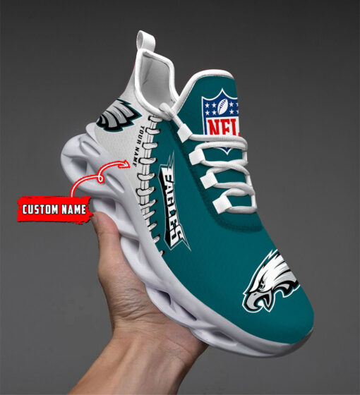 Philadelphia Eagles Max Soul Sneaker - Famjoys Philadelphia Eagles Max Soul Sneaker - Famjoys