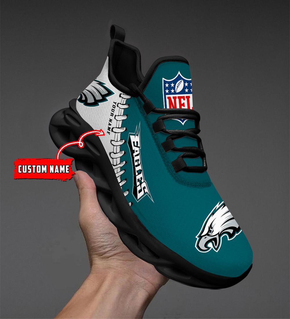 Philadelphia Eagles Max Soul Sneaker - Famjoys Philadelphia Eagles Max Soul Sneaker - Famjoys