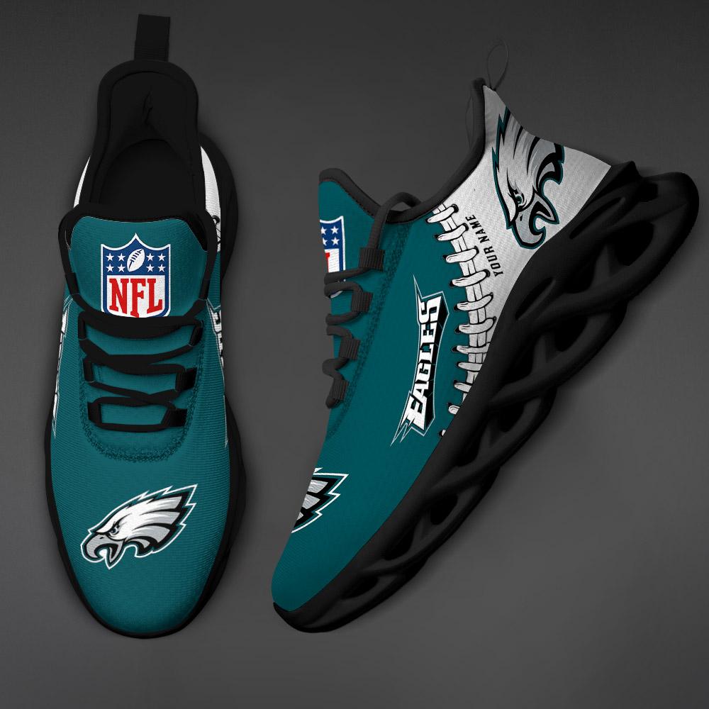 Philadelphia Eagles Max Soul Sneaker - Famjoys Philadelphia Eagles Max Soul Sneaker - Famjoys