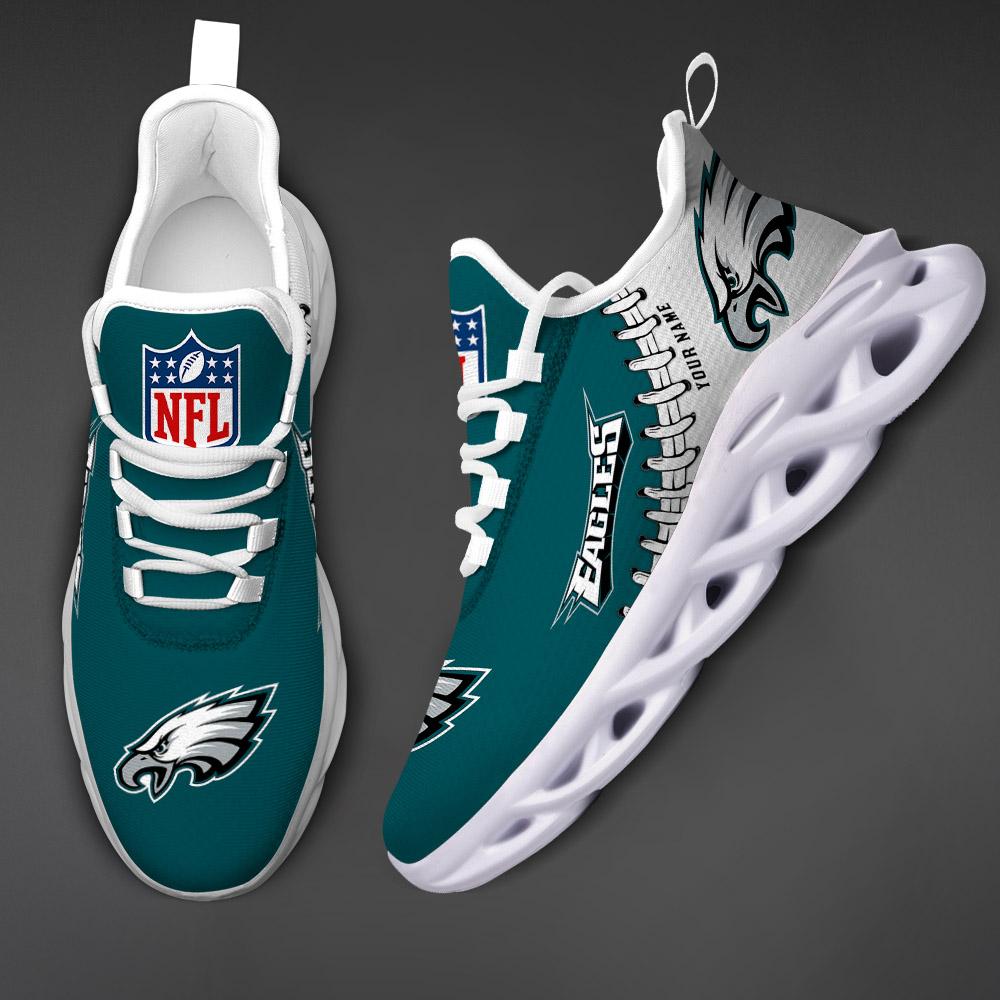 Philadelphia Eagles Max Soul Sneaker - Famjoys Philadelphia Eagles Max Soul Sneaker - Famjoys