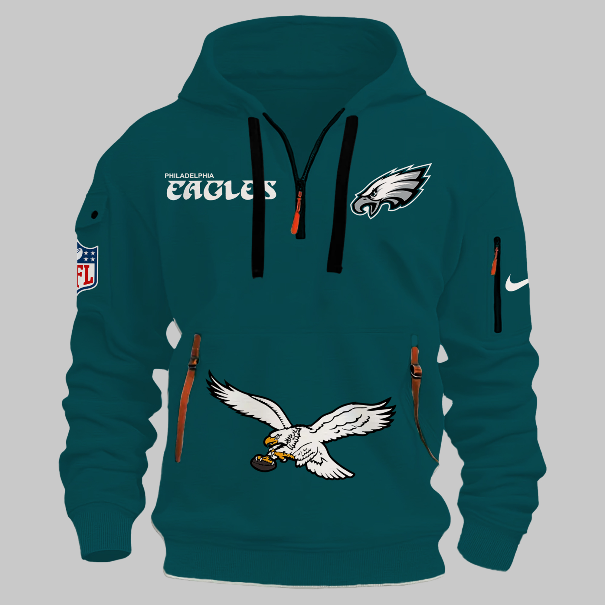Philadelphia Eagles New Hoodie 2024 - Famjoys Philadelphia Eagles New Hoodie 2024 - Famjoys