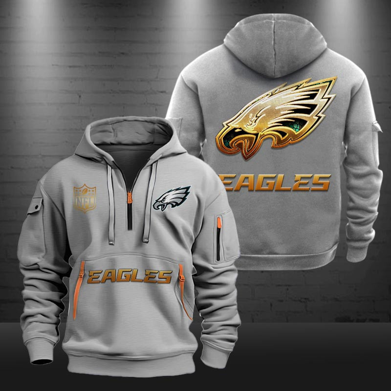 Philadelphia Eagles New Hoodie0622 Zip Hoodie Multicolor - Famjoys Philadelphia Eagles New Hoodie0622 Zip Hoodie Multicolor - Famjoys