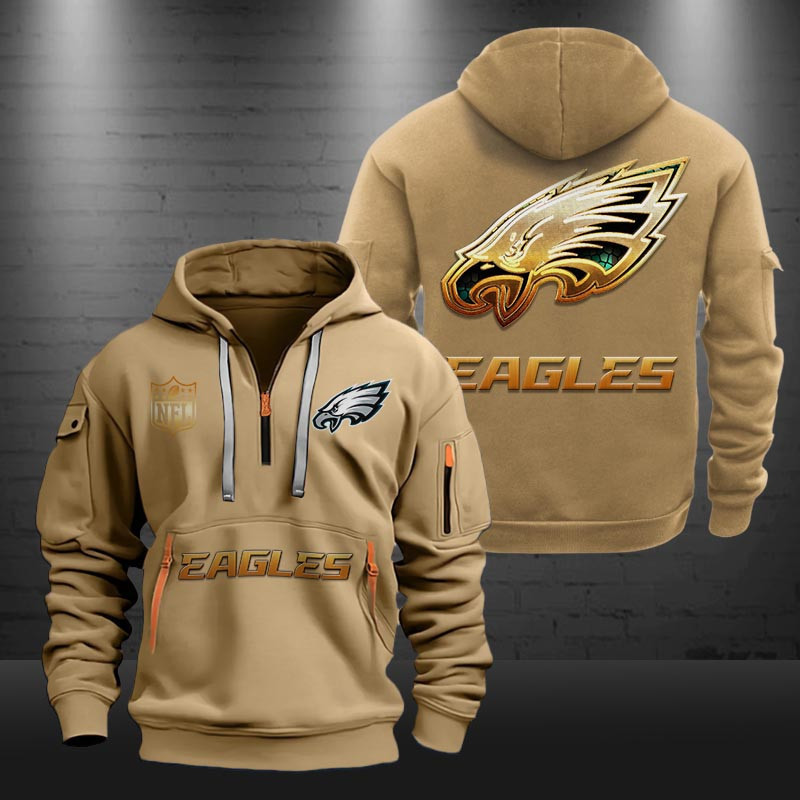 Philadelphia Eagles New Hoodie0622 Zip Hoodie Multicolor - Famjoys Philadelphia Eagles New Hoodie0622 Zip Hoodie Multicolor - Famjoys