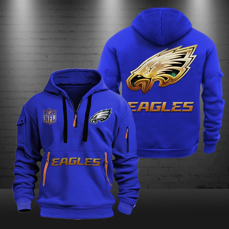 Philadelphia Eagles New Hoodie0622 Zip Hoodie Multicolor - Famjoys Philadelphia Eagles New Hoodie0622 Zip Hoodie Multicolor - Famjoys