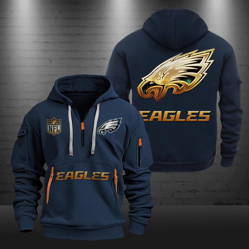 Philadelphia Eagles New Hoodie0622 Zip Hoodie Multicolor - Famjoys Philadelphia Eagles New Hoodie0622 Zip Hoodie Multicolor - Famjoys