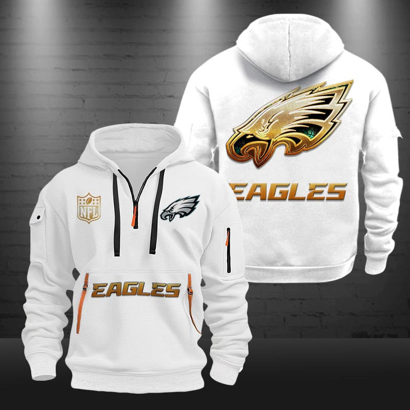 Philadelphia Eagles New Hoodie0622 Zip Hoodie Multicolor - Famjoys Philadelphia Eagles New Hoodie0622 Zip Hoodie Multicolor - Famjoys