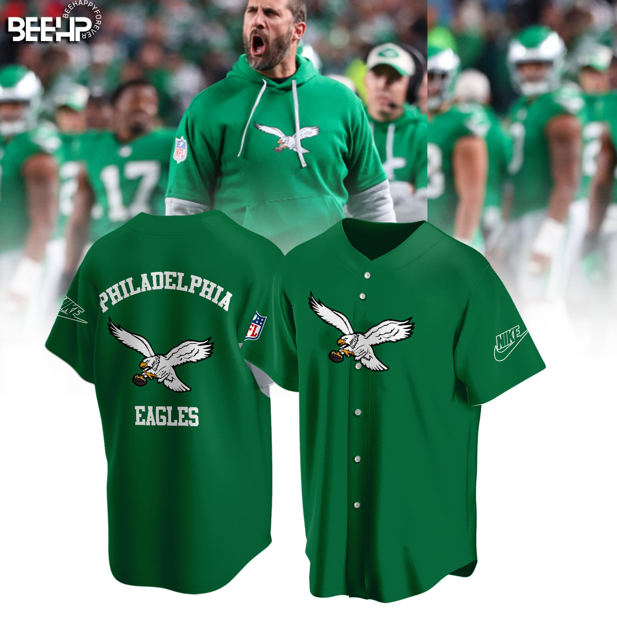 Philadelphia Eagles New Shirt - Famjoys Philadelphia Eagles New Shirt - Famjoys