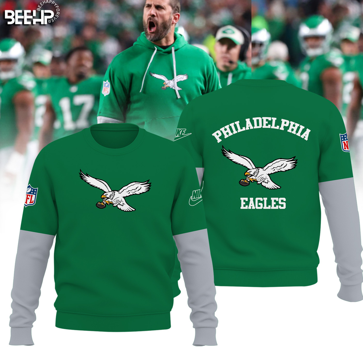 Philadelphia Eagles New Shirt - Famjoys Philadelphia Eagles New Shirt - Famjoys