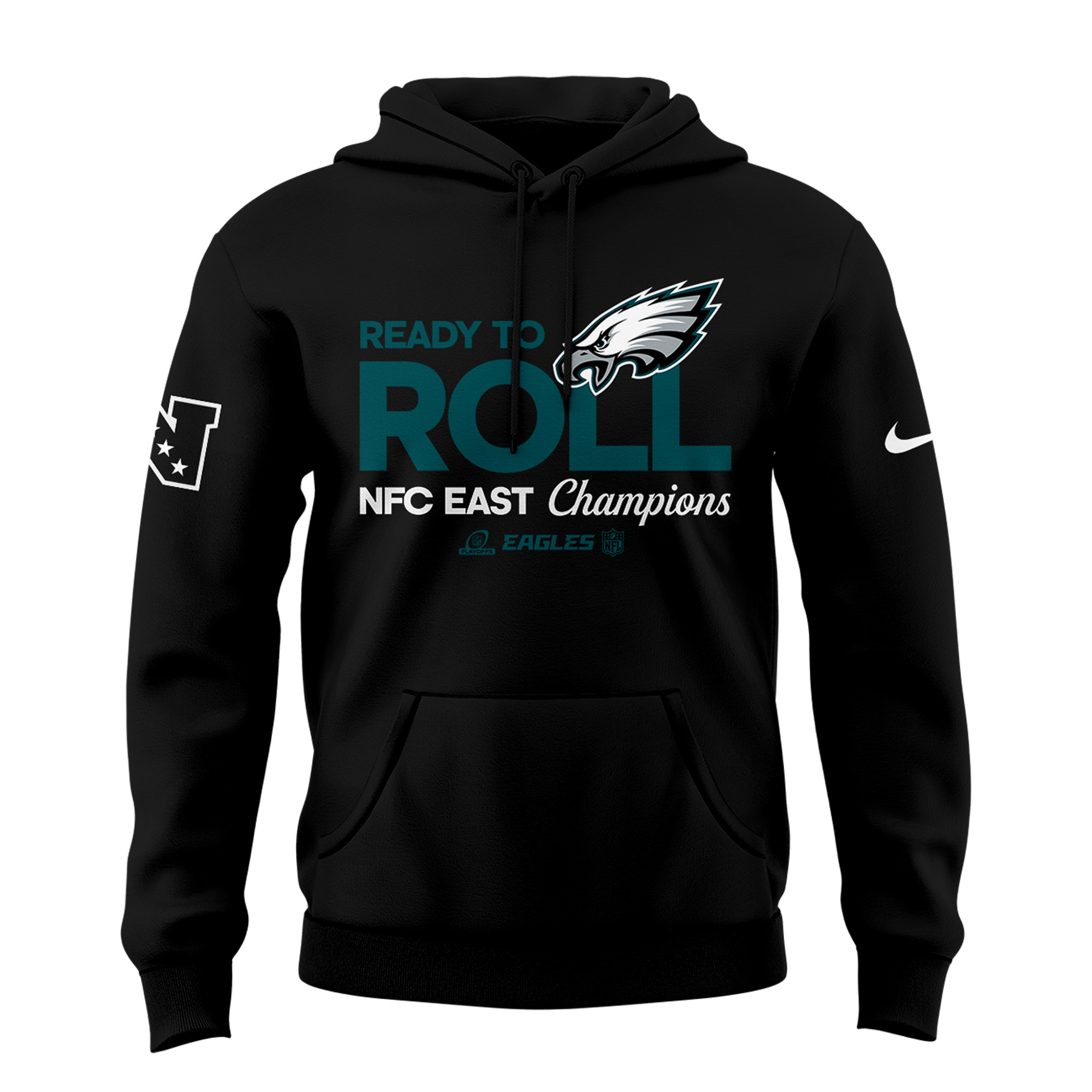 Philadelphia Eagles NFC EAST CHAMPIONS Hoodie 2024 - Famjoys Philadelphia Eagles NFC EAST CHAMPIONS Hoodie 2024 - Famjoys