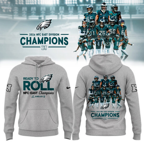 Philadelphia Eagles NFC East Division Champions Limited Hoodie v5 - Famjoys Philadelphia Eagles NFC East Division Champions Limited Hoodie v5 - Famjoys