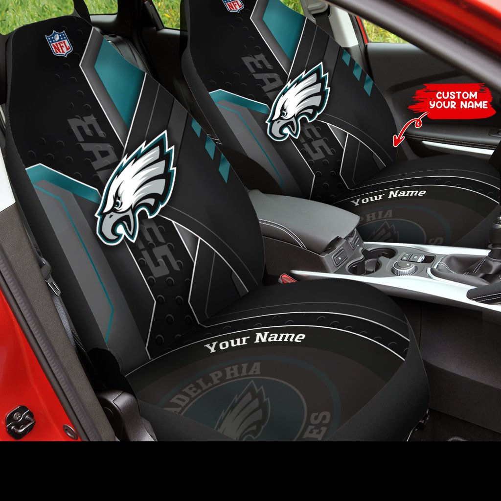 Philadelphia Eagles Personalized Car Seat Covers BGCSC633 - Famjoys Philadelphia Eagles Personalized Car Seat Covers BGCSC633 - Famjoys