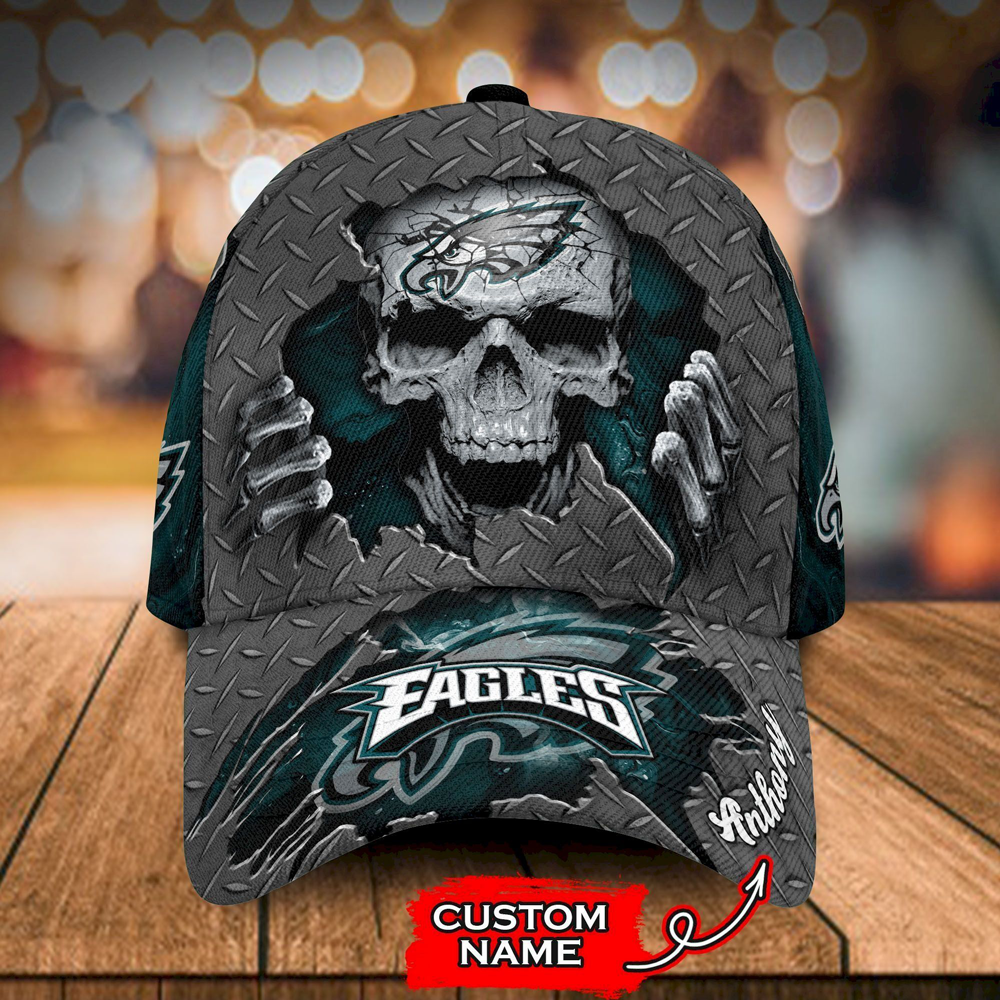 Philadelphia Eagles- Personalized Skull Cap-SPCAP0109025 - Famjoys Philadelphia Eagles- Personalized Skull Cap-SPCAP0109025 - Famjoys