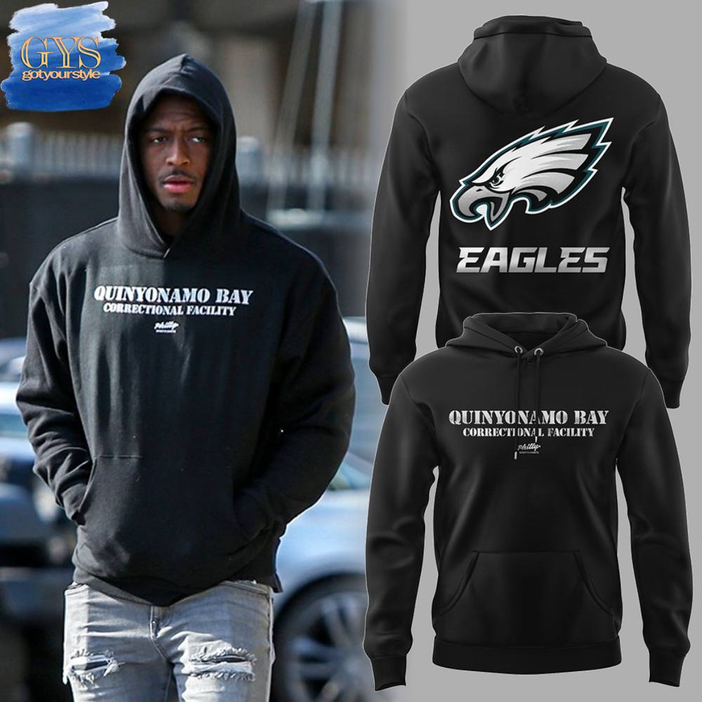 Philadelphia Eagles Quinyonamo Bay Hoodie - Famjoys Philadelphia Eagles Quinyonamo Bay Hoodie - Famjoys
