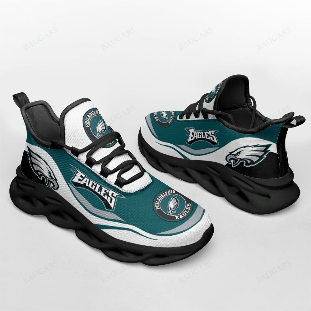 Philadelphia Eagles Running Sneakers Art 849 - Famjoys Philadelphia Eagles Running Sneakers Art 849 - Famjoys