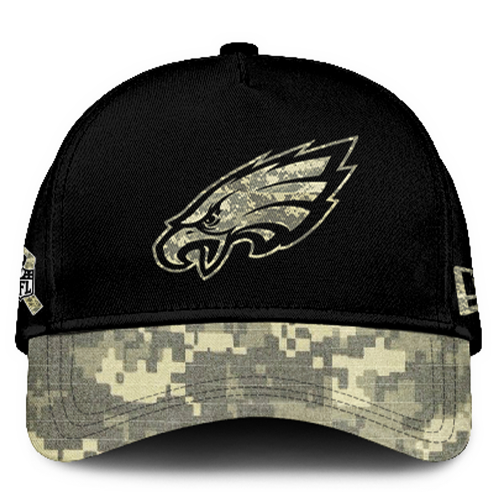 Philadelphia Eagles Salute to Service Club Camo Hoodie #2 - Famjoys Philadelphia Eagles Salute to Service Club Camo Hoodie #2 - Famjoys