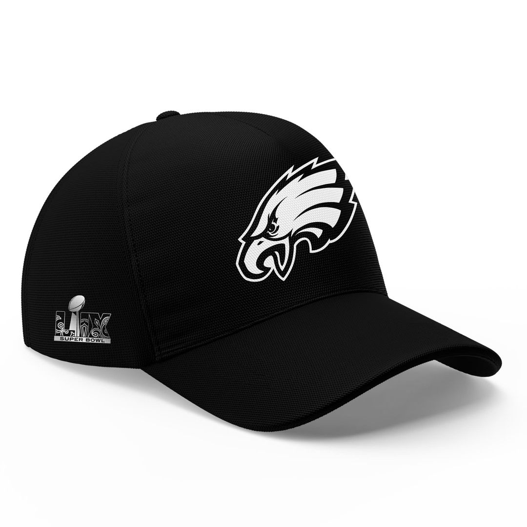 Philadelphia Eagles Super Bowl Black Hoodie - Famjoys Philadelphia Eagles Super Bowl Black Hoodie - Famjoys