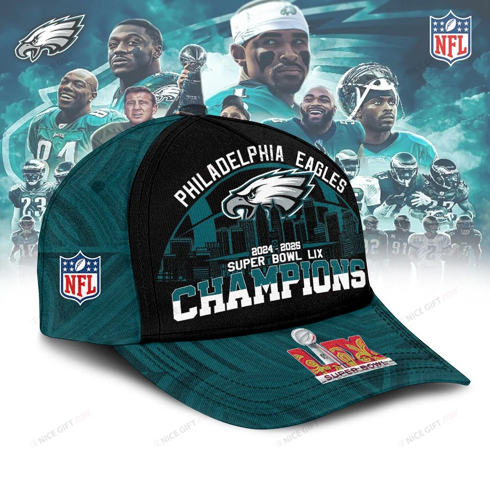 Philadelphia Eagles Super Bowl Champions Classic Cap 3DC-E1R3 - Famjoys Philadelphia Eagles Super Bowl Champions Classic Cap 3DC-E1R3 - Famjoys