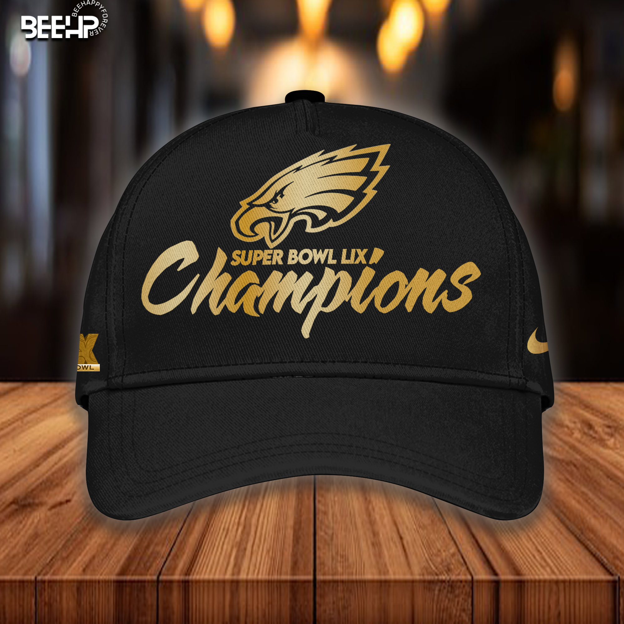 Philadelphia Eagles Super Bowl LIX Champions Cap - Famjoys Philadelphia Eagles Super Bowl LIX Champions Cap - Famjoys