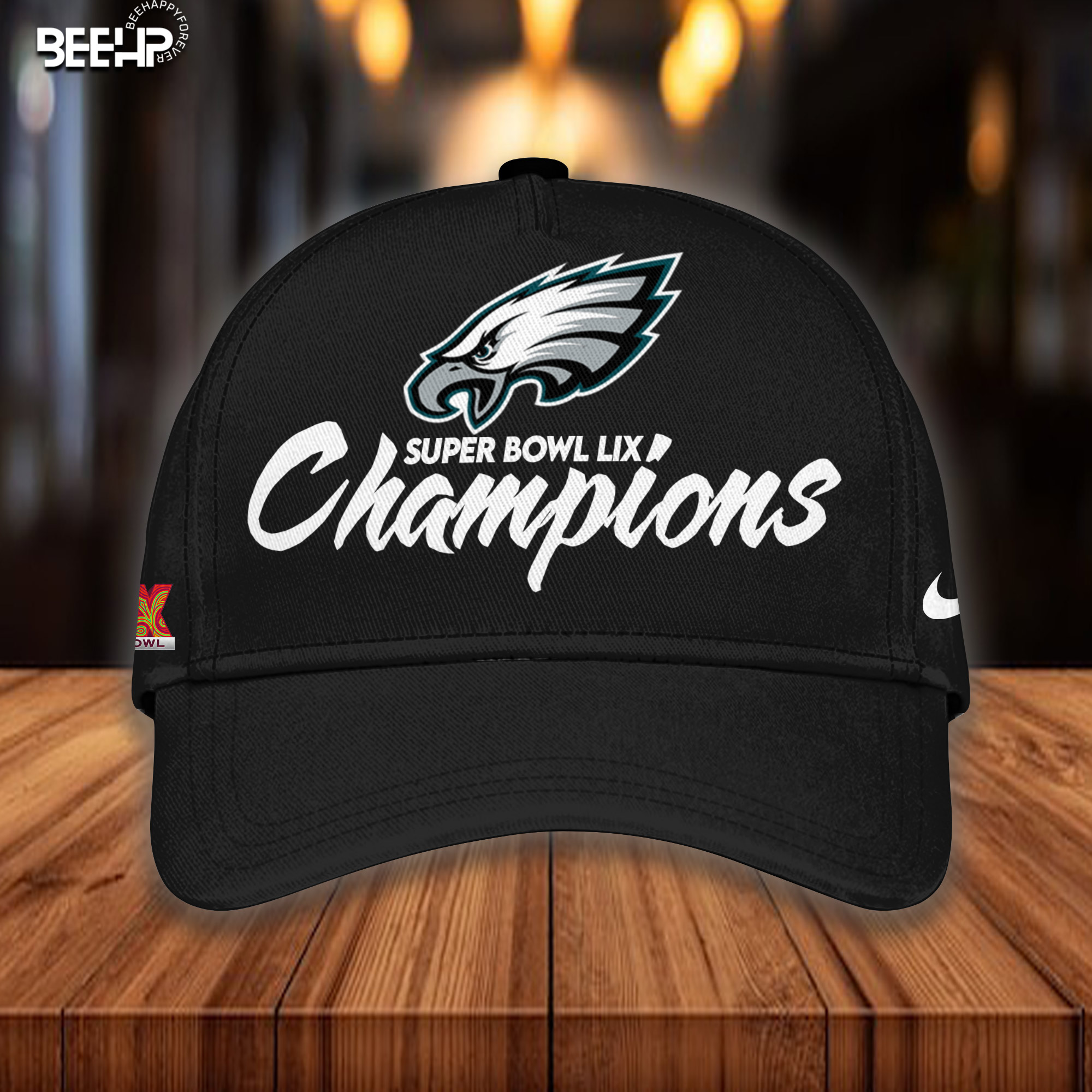 Philadelphia Eagles Super Bowl LIX Champions Cap - Famjoys Philadelphia Eagles Super Bowl LIX Champions Cap - Famjoys