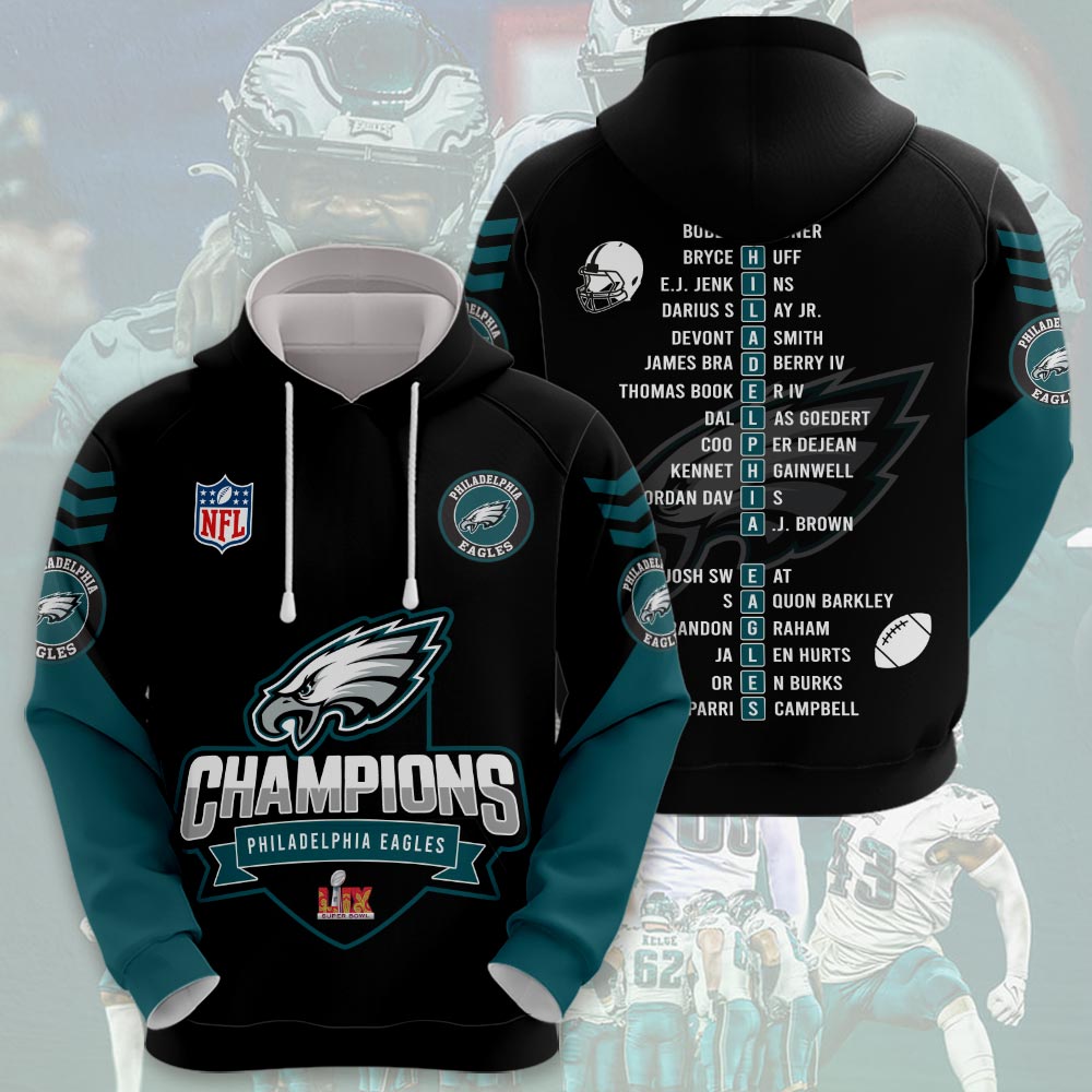 Philadelphia Eagles Super Bowl LIX Champions - Famjoys Philadelphia Eagles Super Bowl LIX Champions - Famjoys