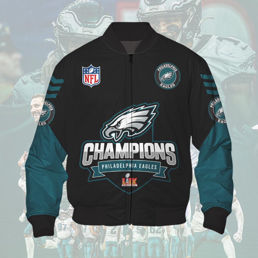 Philadelphia Eagles Super Bowl LIX Champions - Famjoys Philadelphia Eagles Super Bowl LIX Champions - Famjoys