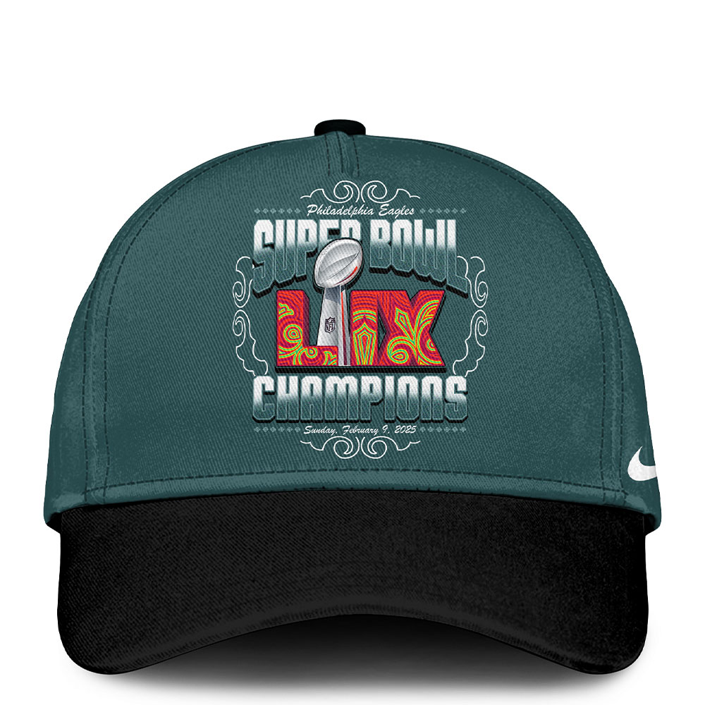 Philadelphia Eagles Super Bowl LIX Champions Hoodie 2025 v2 - Famjoys Philadelphia Eagles Super Bowl LIX Champions Hoodie 2025 v2 - Famjoys