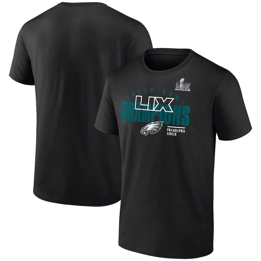 Philadelphia Eagles Super Bowl LIX Champions Legacy Iconic Victory T-Shirt - Famjoys Philadelphia Eagles Super Bowl LIX Champions Legacy Iconic Victory T-Shirt - Famjoys