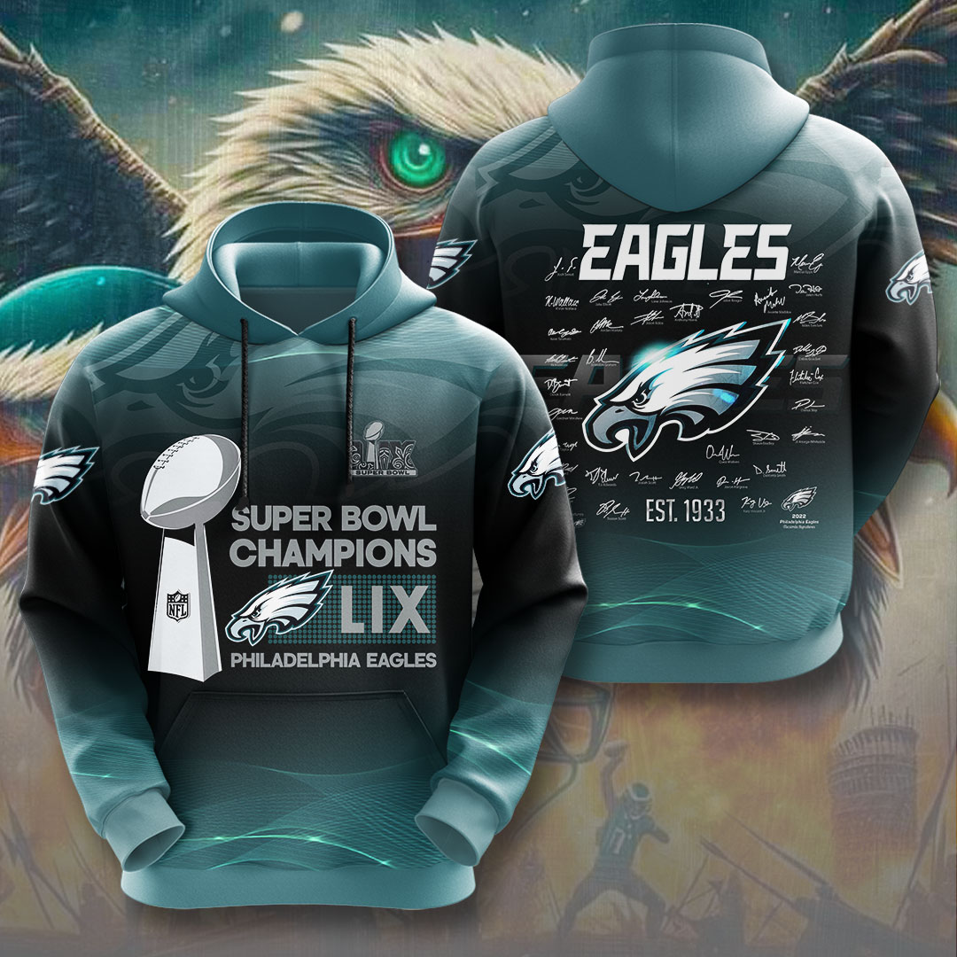 Philadelphia Eagles Super Bowl LIX Champions Shirt - Famjoys Philadelphia Eagles Super Bowl LIX Champions Shirt - Famjoys
