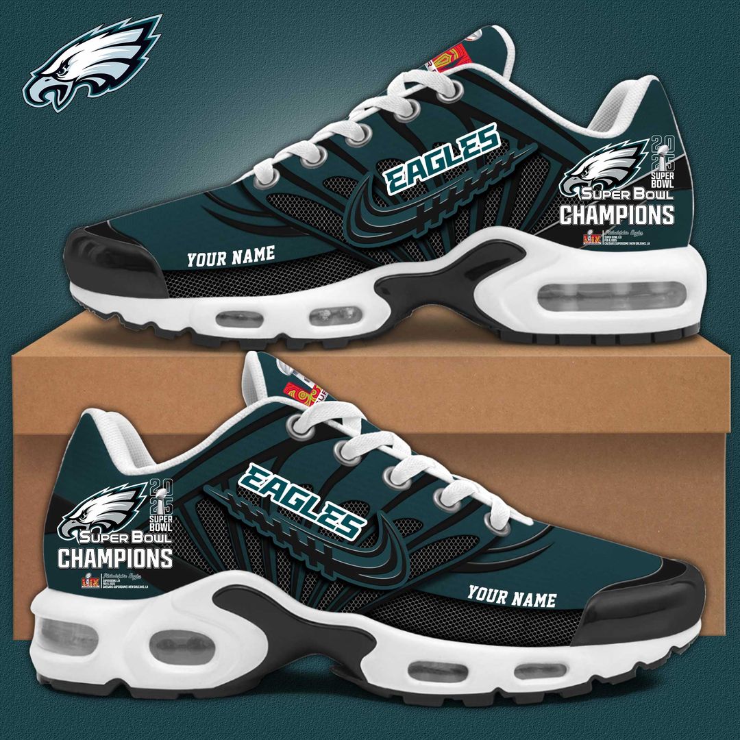 Philadelphia Eagles Super Bowl LIX Champions Shoes 2025 - Famjoys Philadelphia Eagles Super Bowl LIX Champions Shoes 2025 - Famjoys
