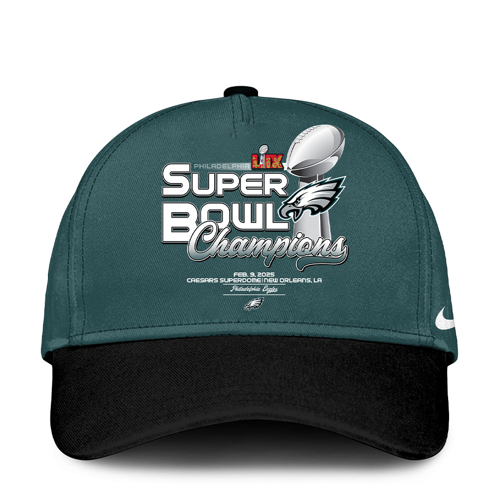Philadelphia Eagles Super Bowl LIX Champions Sweatshirt - Famjoys Philadelphia Eagles Super Bowl LIX Champions Sweatshirt - Famjoys