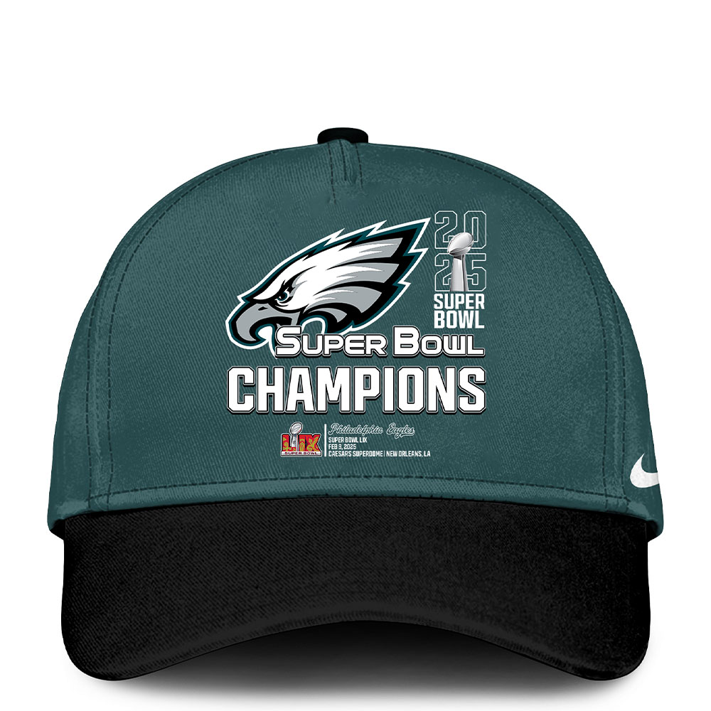 Philadelphia Eagles Super Bowl LIX Champions Zip Hoodie 2025 #3 - Famjoys Philadelphia Eagles Super Bowl LIX Champions Zip Hoodie 2025 #3 - Famjoys