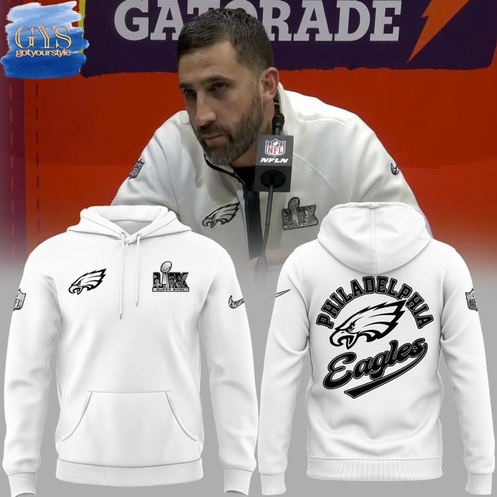 Philadelphia Eagles Super Bowl LIX Opening Night Special Hoodie - Famjoys Philadelphia Eagles Super Bowl LIX Opening Night Special Hoodie - Famjoys