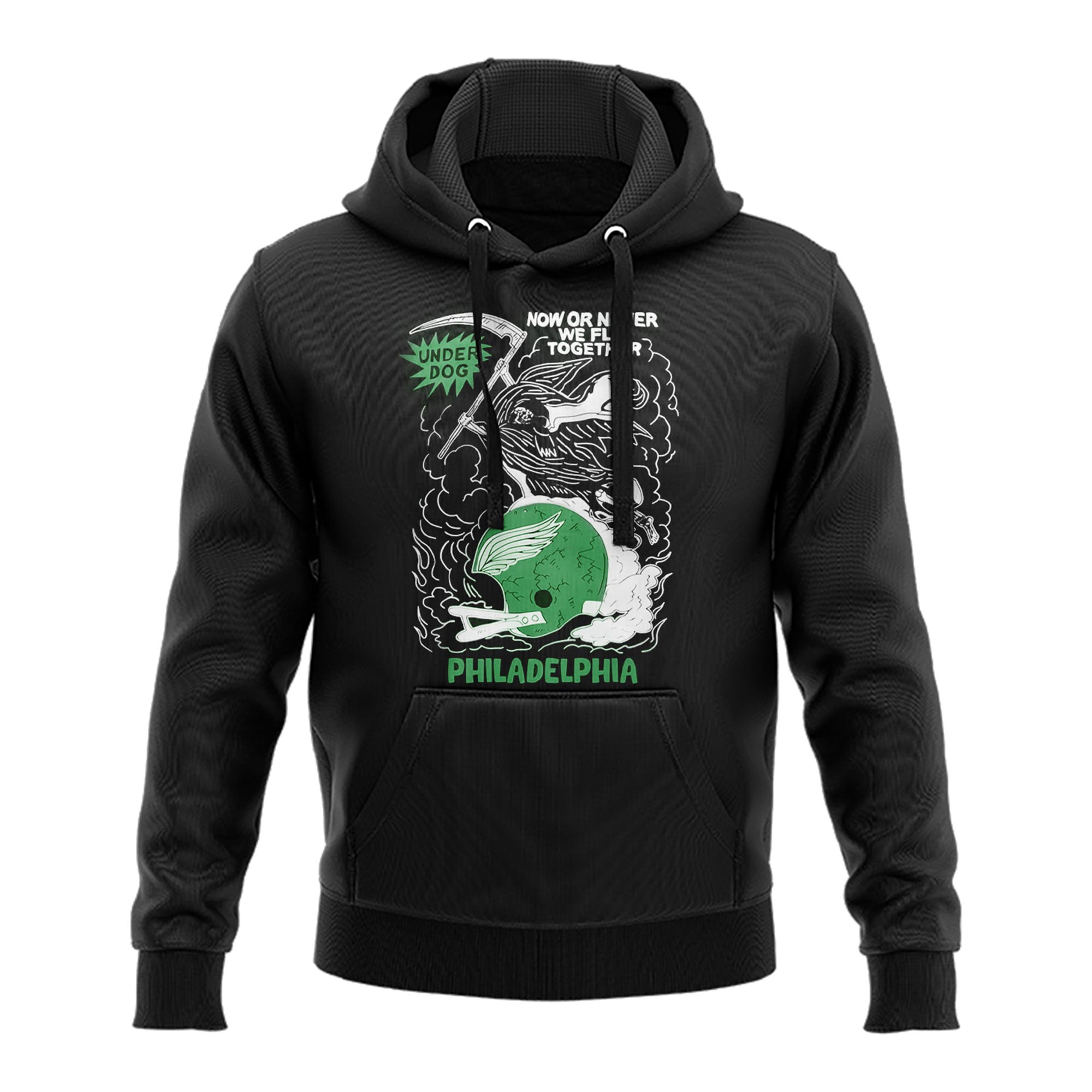 Philadelphia Eagles Underdog Hoodie - Famjoys Philadelphia Eagles Underdog Hoodie - Famjoys