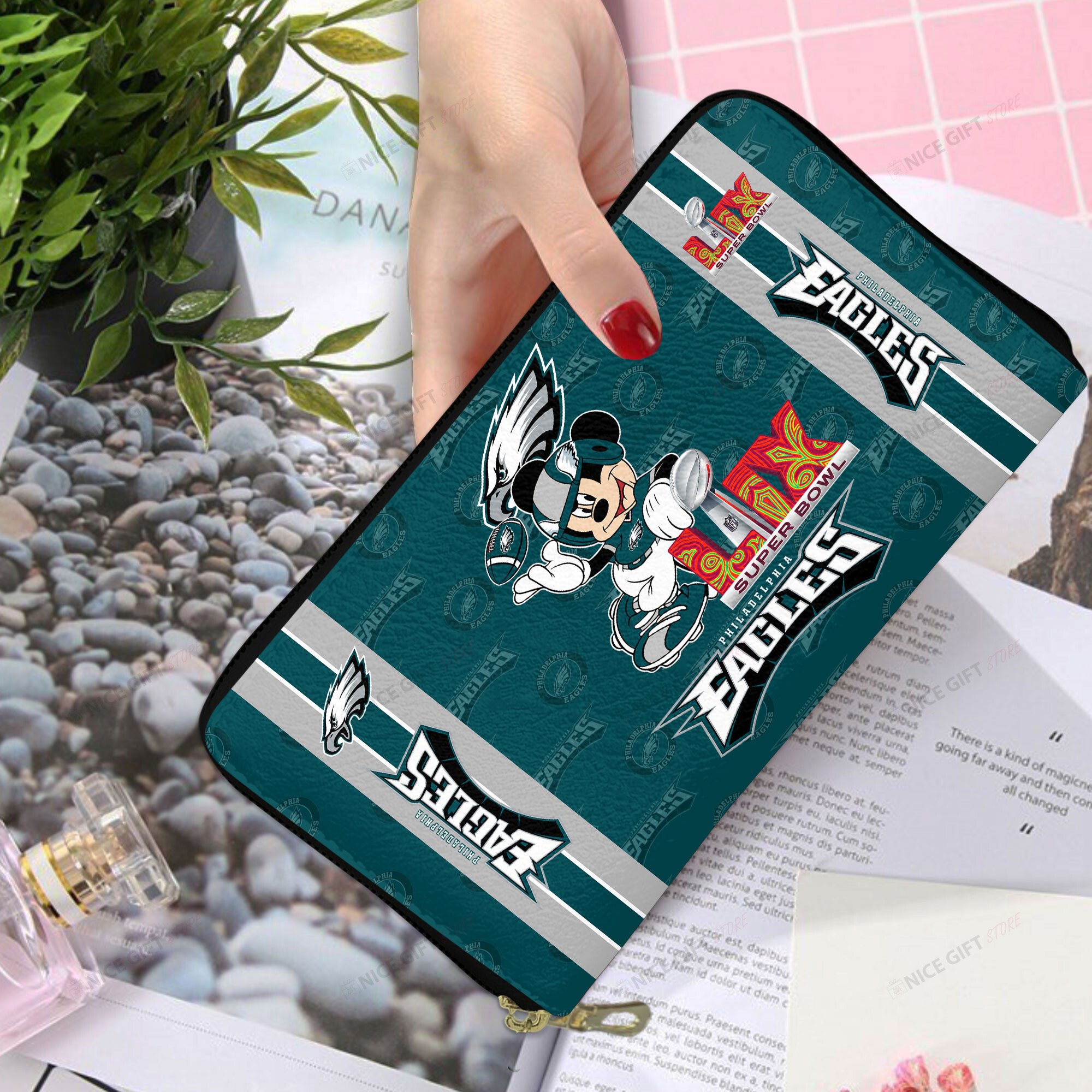 Philadelphia Eagles Woman Purse WOP-Q7R3 - Famjoys Philadelphia Eagles Woman Purse WOP-Q7R3 - Famjoys