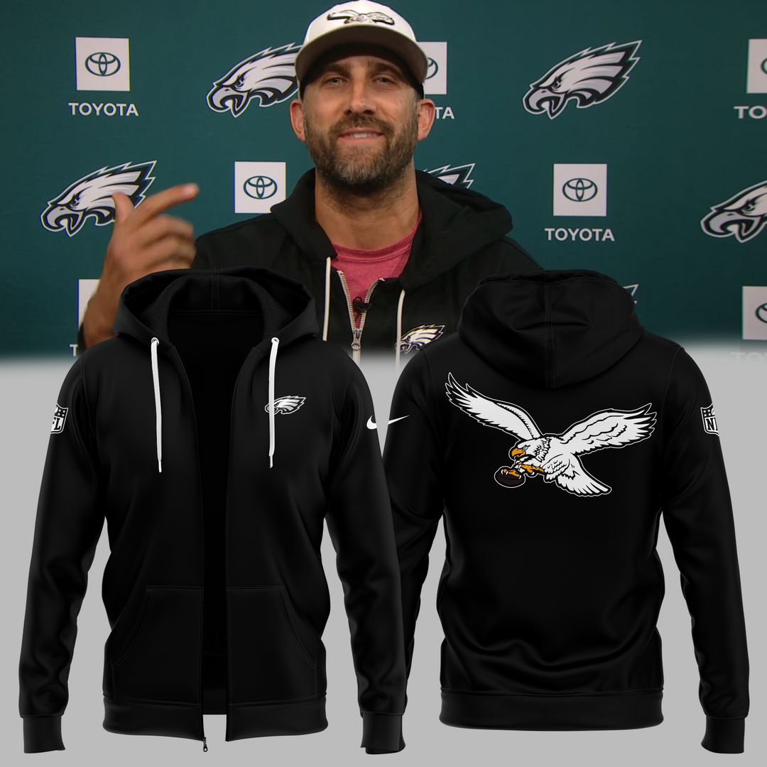 Philadelphia eagles zip hoodie - Famjoys Philadelphia eagles zip hoodie - Famjoys