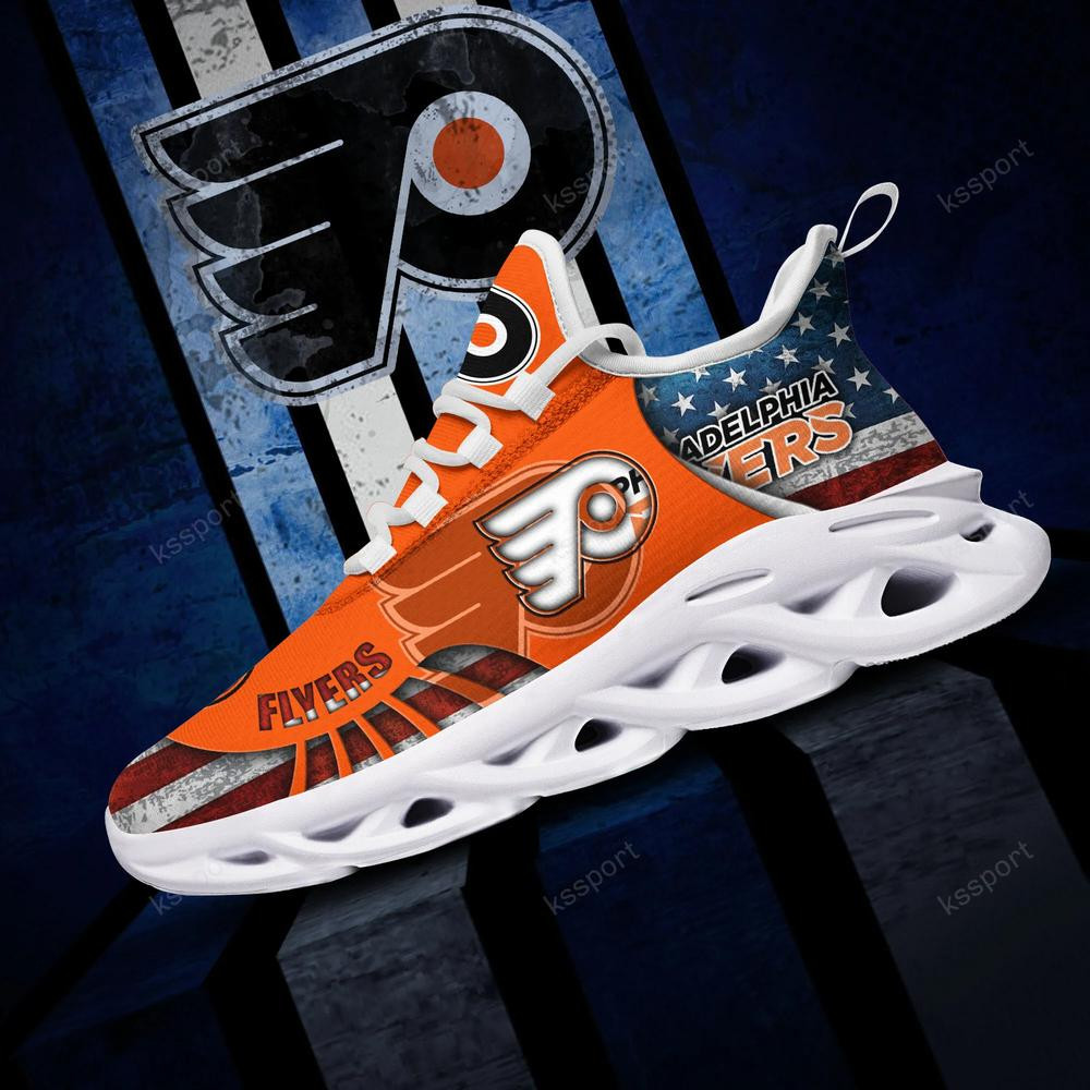 Philadelphia Flyers Max Soul Clunky Shoes - Famjoys Philadelphia Flyers Max Soul Clunky Shoes - Famjoys