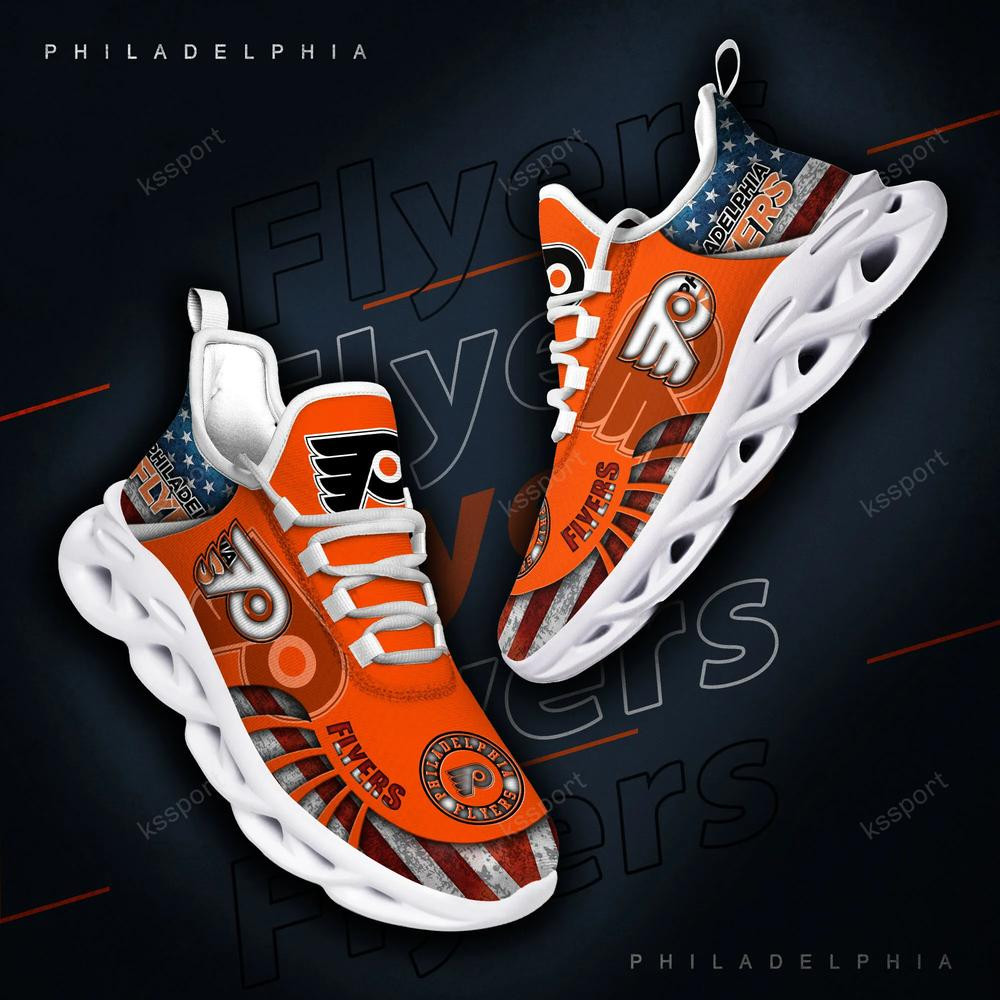 Philadelphia Flyers Max Soul Clunky Shoes - Famjoys Philadelphia Flyers Max Soul Clunky Shoes - Famjoys