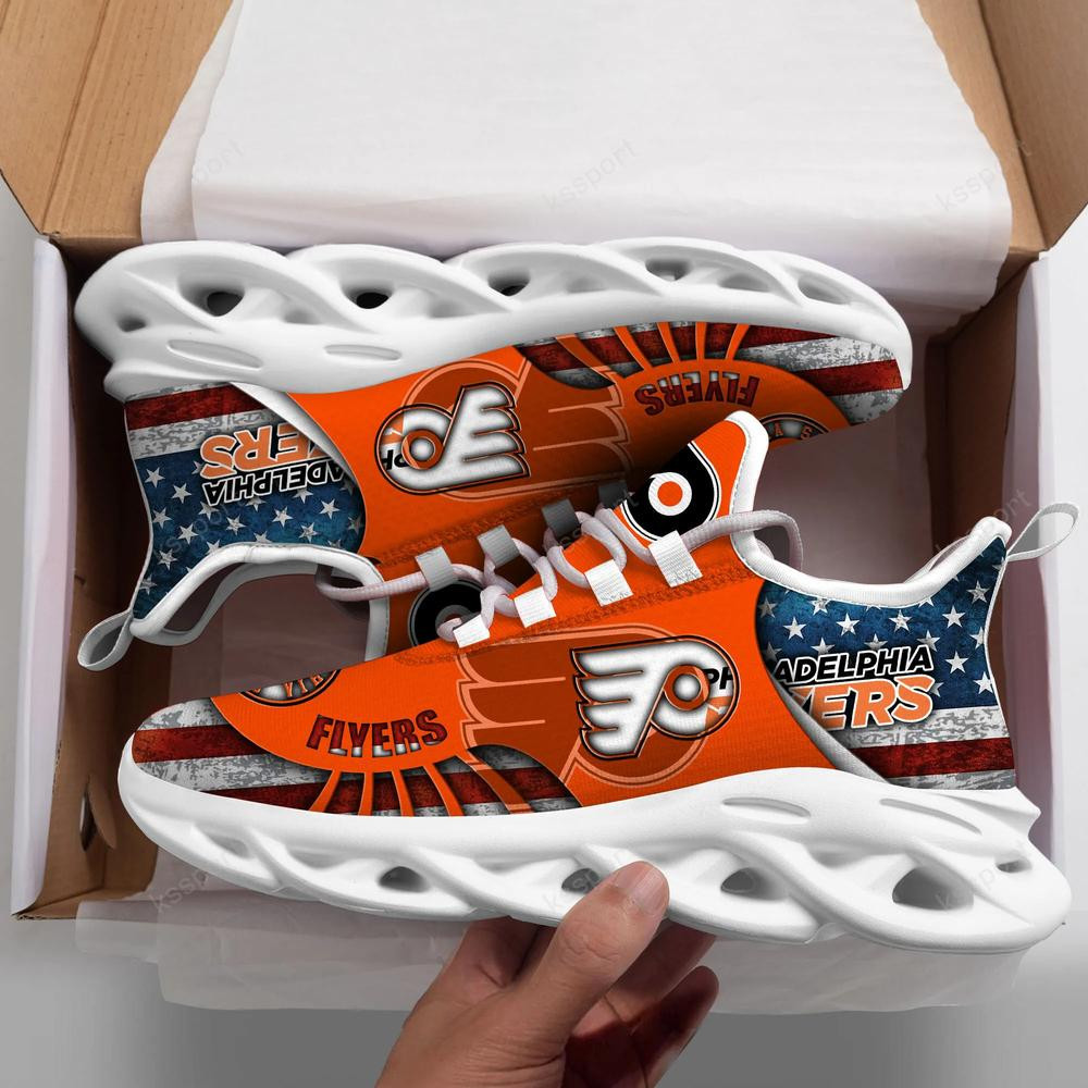 Philadelphia Flyers Max Soul Clunky Shoes - Famjoys Philadelphia Flyers Max Soul Clunky Shoes - Famjoys