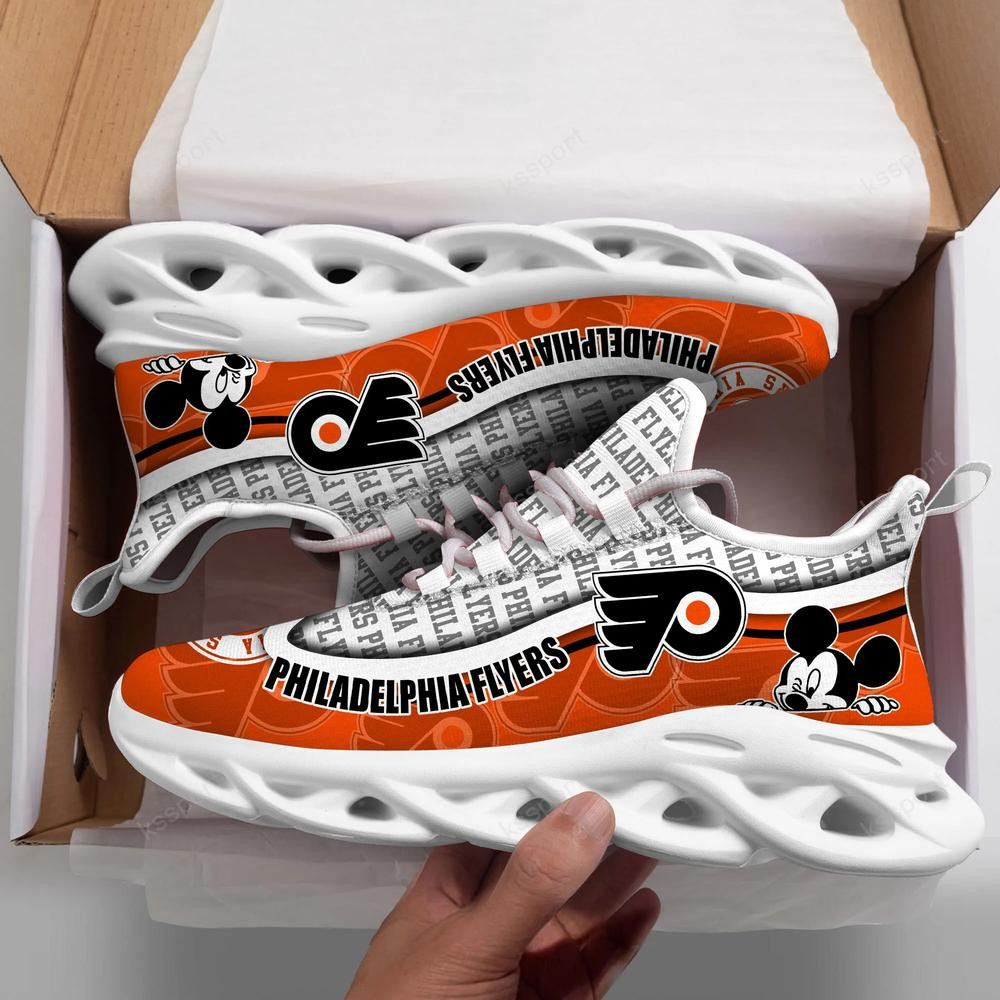 Philadelphia Flyers Max Soul Clunky Sneakers - Famjoys Philadelphia Flyers Max Soul Clunky Sneakers - Famjoys