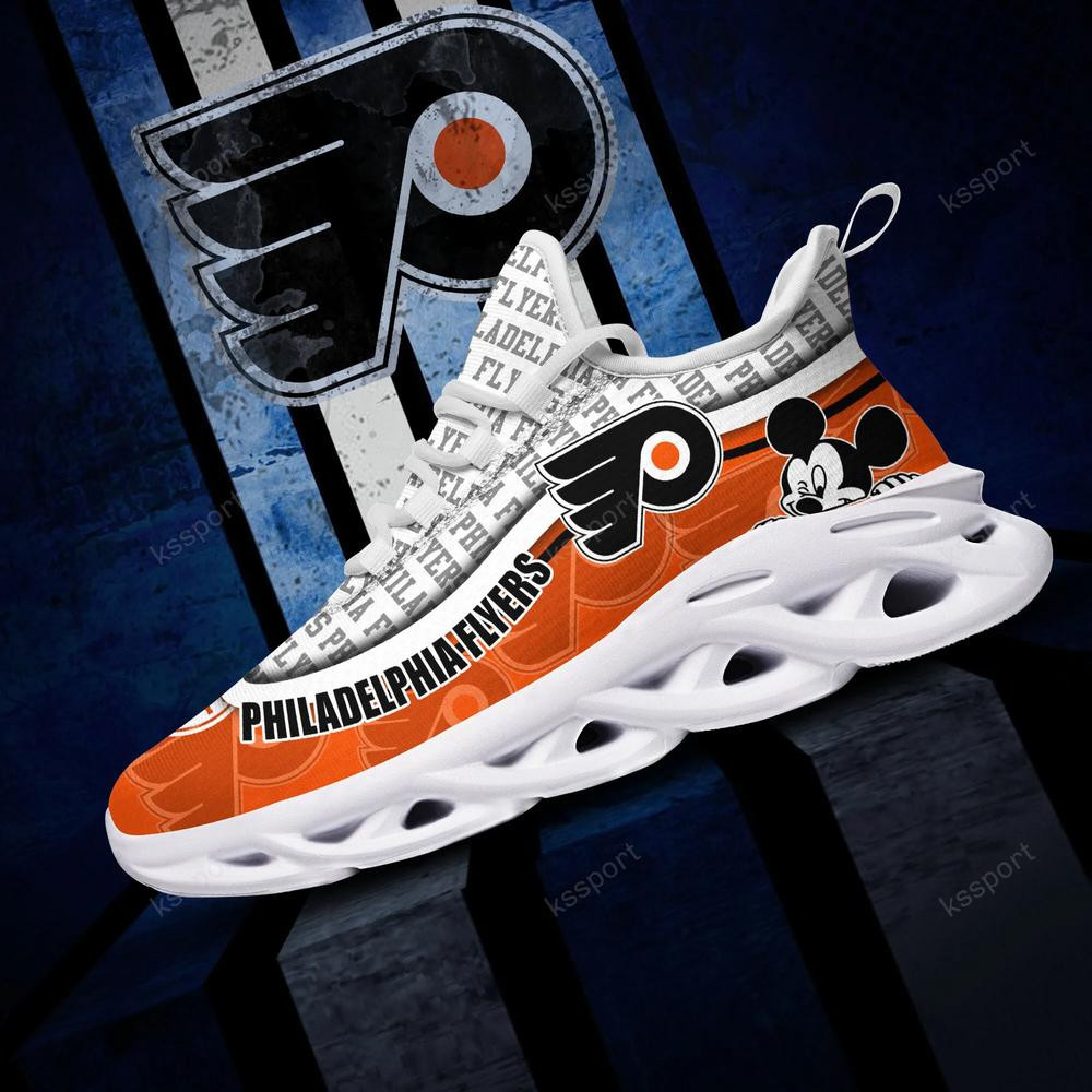 Philadelphia Flyers Max Soul Clunky Sneakers - Famjoys Philadelphia Flyers Max Soul Clunky Sneakers - Famjoys