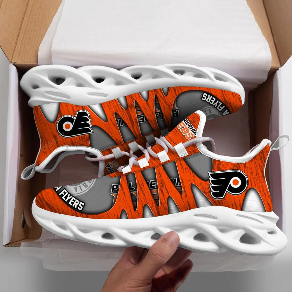 Philadelphia Flyers Max Soul Shoes, Running Sneakers - Famjoys Philadelphia Flyers Max Soul Shoes, Running Sneakers - Famjoys