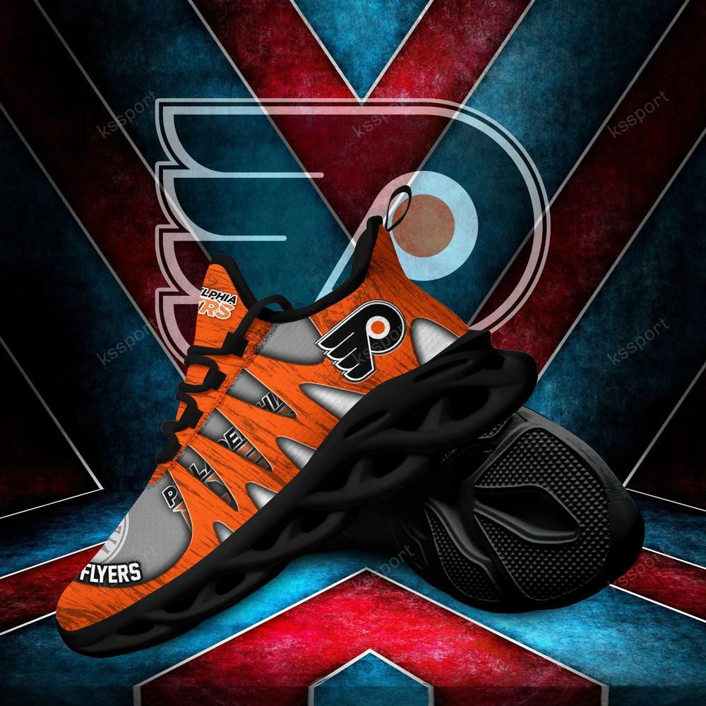 Philadelphia Flyers Max Soul Shoes, Running Sneakers - Famjoys Philadelphia Flyers Max Soul Shoes, Running Sneakers - Famjoys