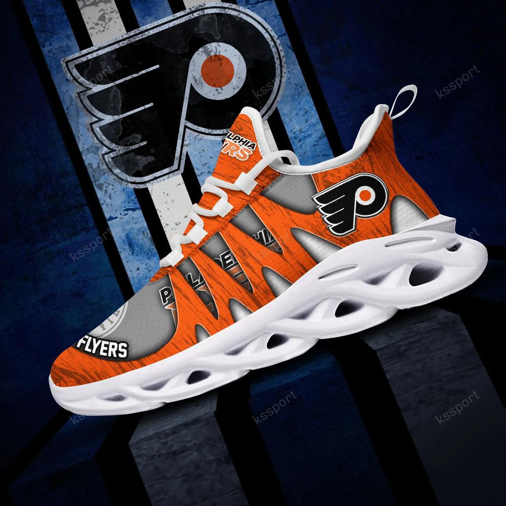 Philadelphia Flyers Max Soul Shoes, Running Sneakers - Famjoys Philadelphia Flyers Max Soul Shoes, Running Sneakers - Famjoys