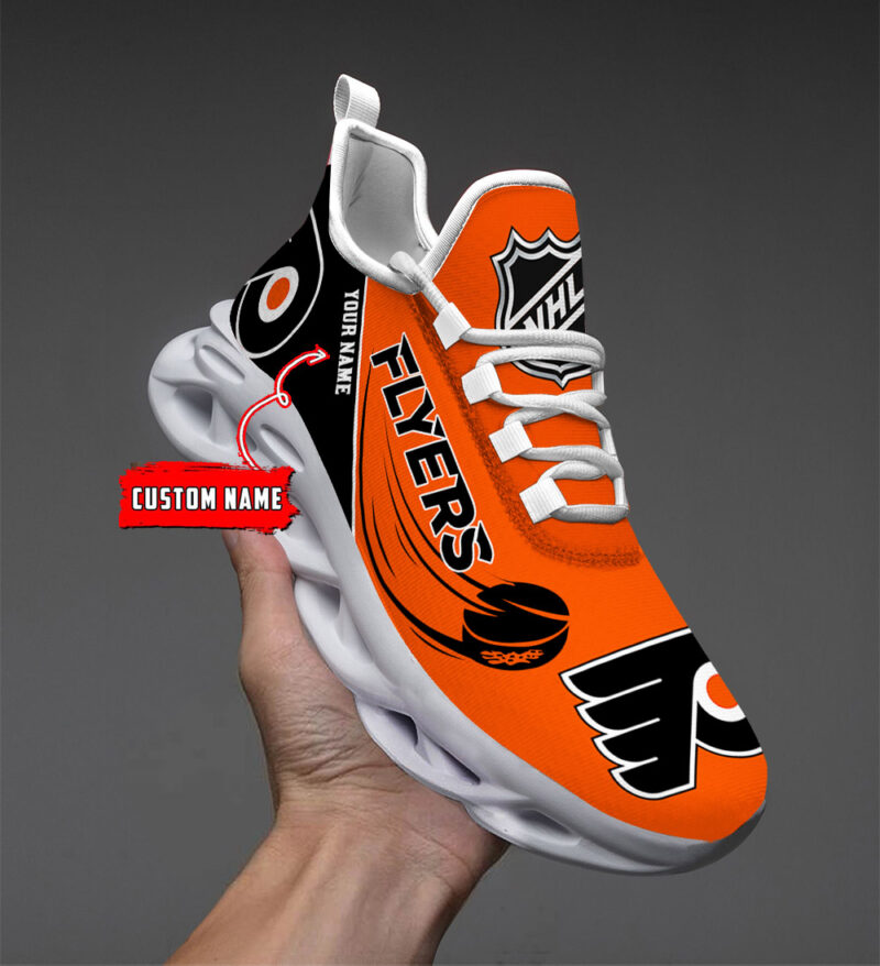 Philadelphia Flyers-Personalized NHL New Max Soul Shoes-SP10032322ID02 - Famjoys Philadelphia Flyers-Personalized NHL New Max Soul Shoes-SP10032322ID02 - Famjoys