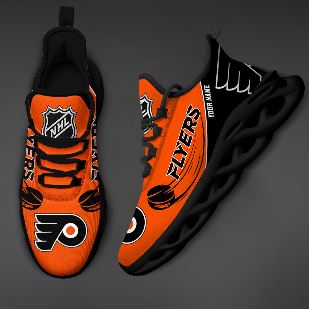 Philadelphia Flyers-Personalized NHL New Max Soul Shoes-SP10032322ID02 - Famjoys Philadelphia Flyers-Personalized NHL New Max Soul Shoes-SP10032322ID02 - Famjoys
